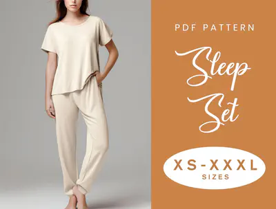 pattern photo for pajamas